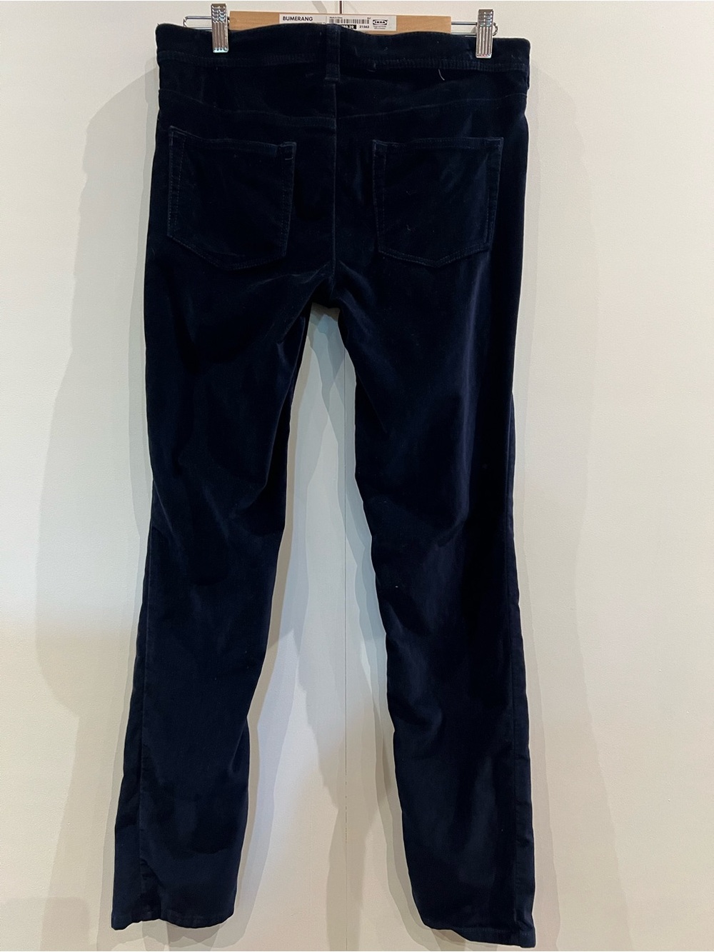 Anthropologie Pilcro Navy Velvet Pants